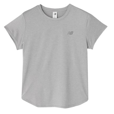New Balance ウィメンズヘザーショートスリーブTシャツ