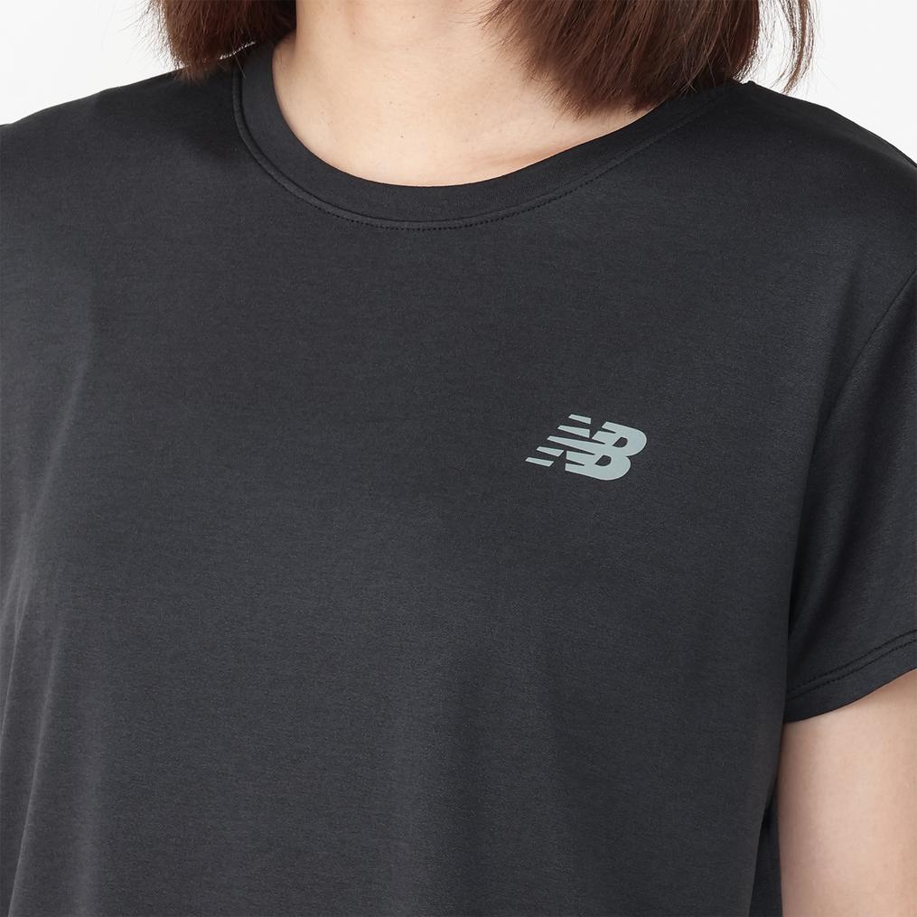  New Balance NEW BALANCE W's Heather S/S Tee画像4