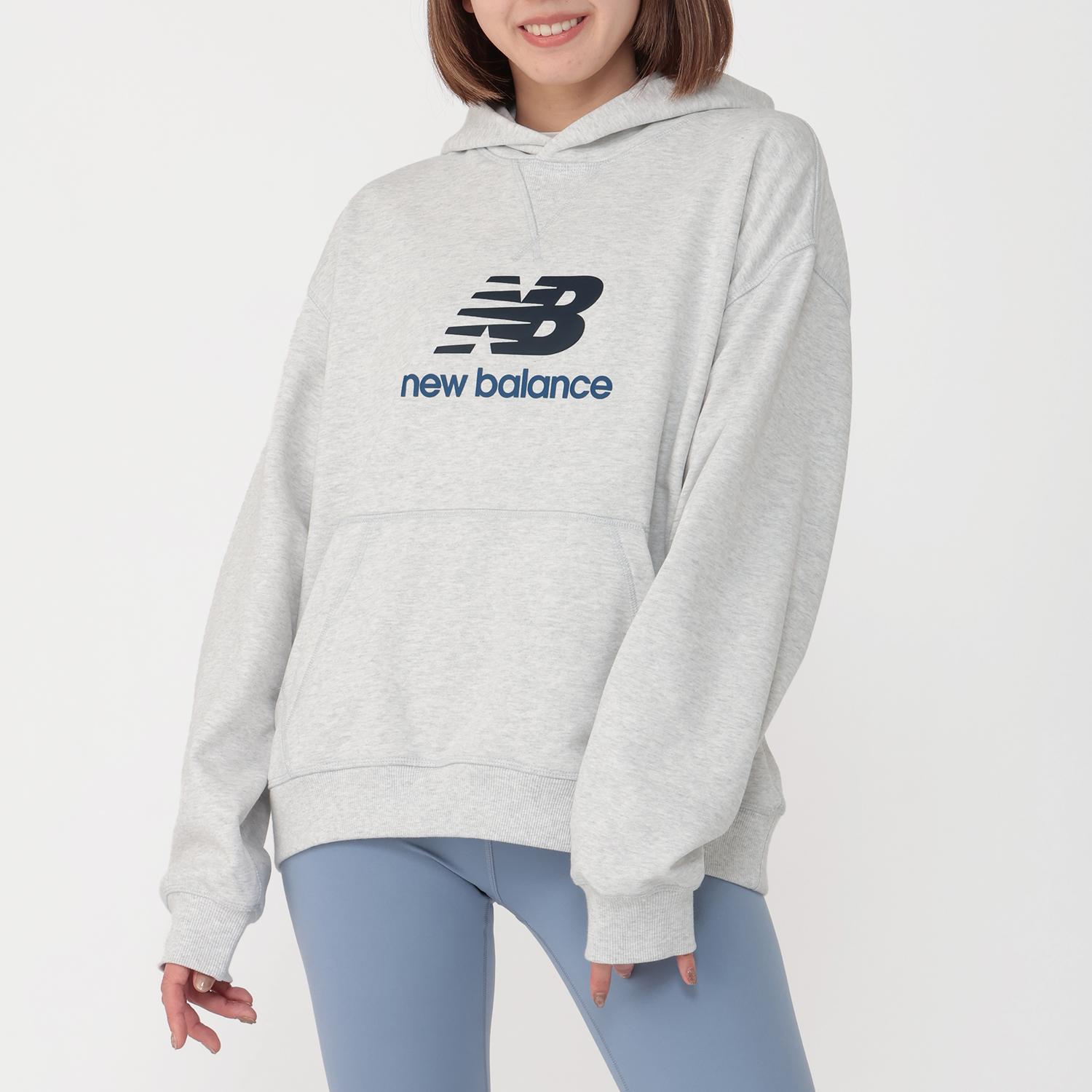 New Balance NEW BALANCE Athletics French Terry Logo Hoodie