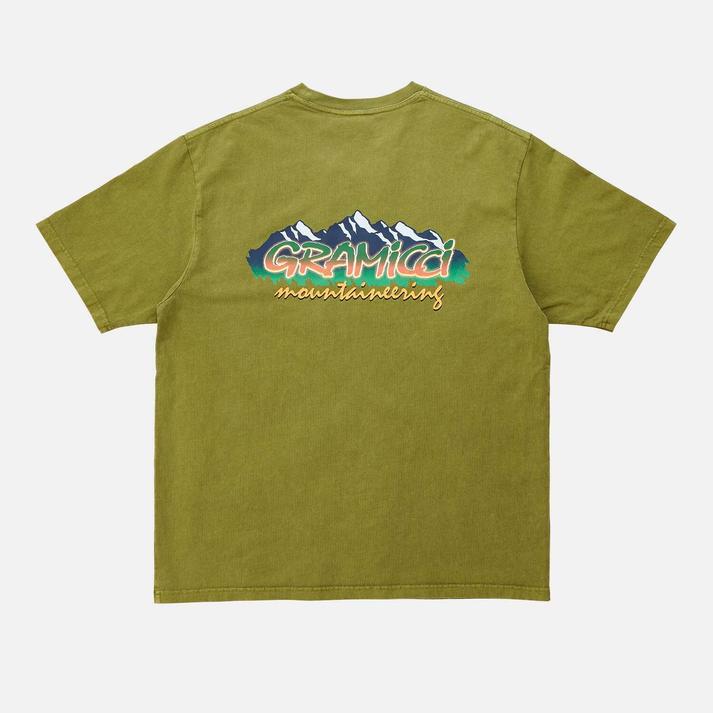 GRAMICCI M MOUNTAINEERING TEE PISTACHIO PIG