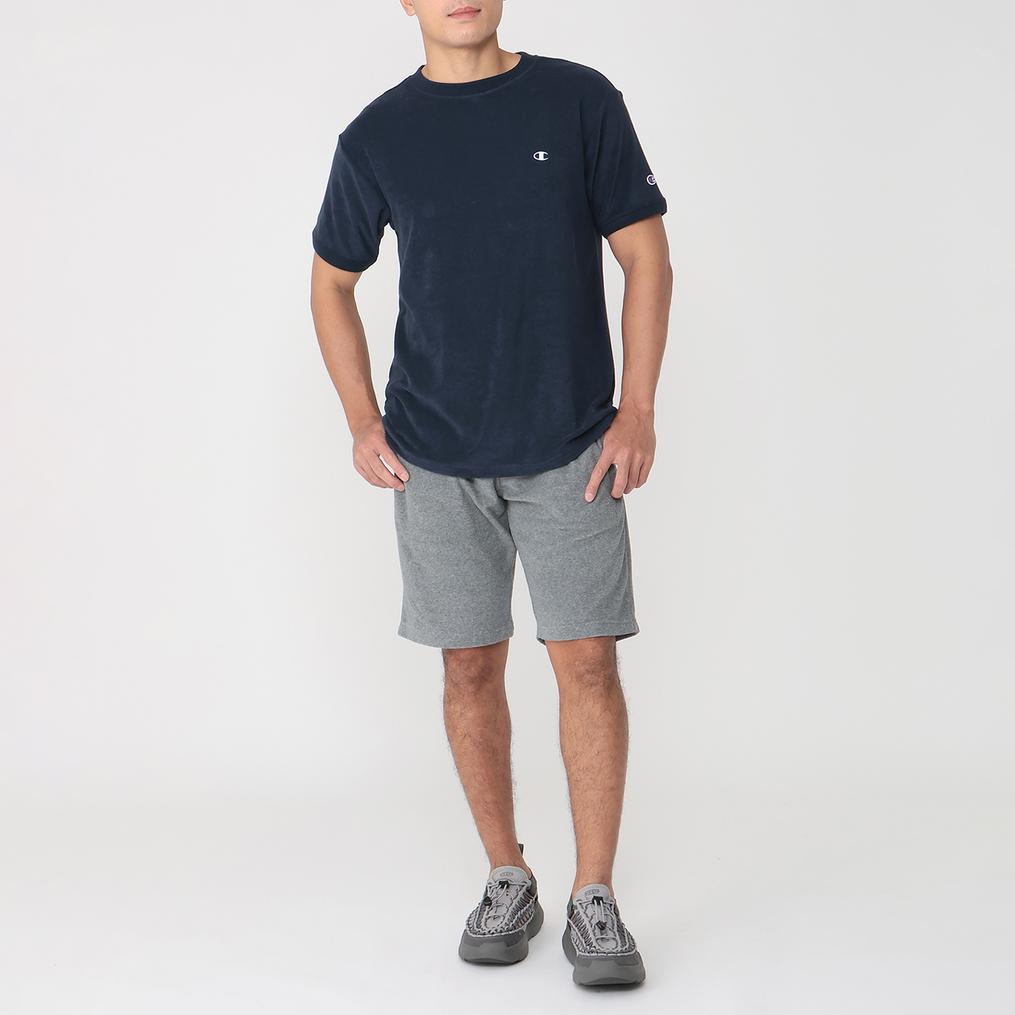モデル：178cm / 着用サイズ：XL CHAMPION CHAMPION Pile S/S T-Shirt画像2
