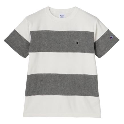 CHAMPION パイルパネルショートスリーブTシャツ