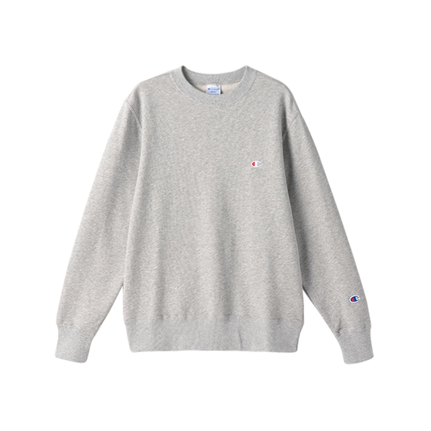 Champion M BASIC C/N SWEATSHIRT C3-Y035_ 070/OXFORD GREY — photo 1 of 6