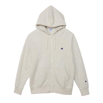 CHAMPION ベーシックジップフーデッドスウェットシャツ