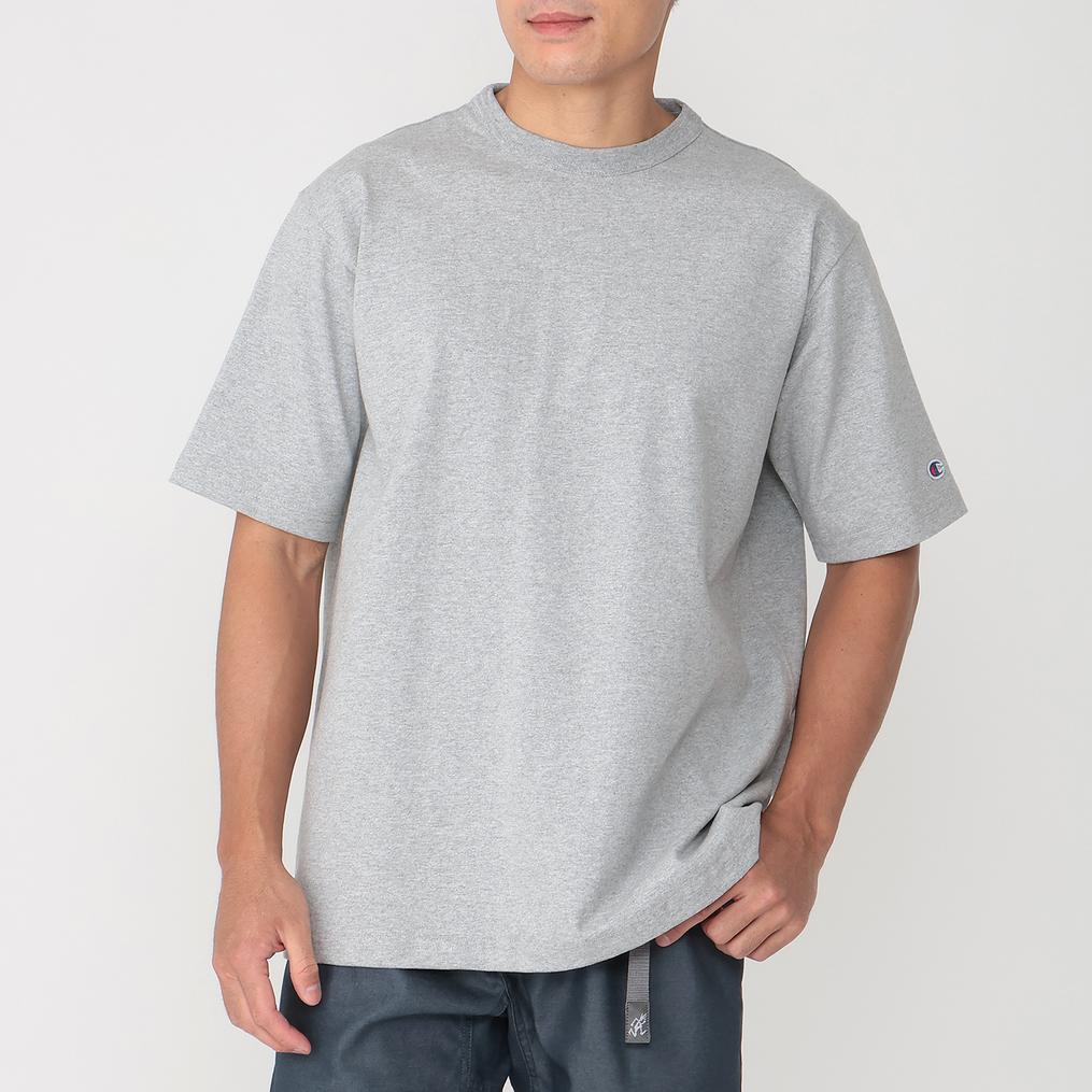 モデル：178cm / 着用サイズ：L CHAMPION CHAMPION T1011 S/S T-Shirt画像1