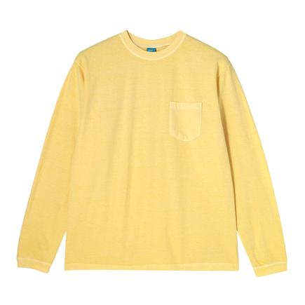 Good On ロングスリーブポケットクルーTシャツ