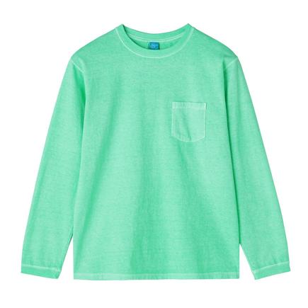 Good On ロングスリーブポケットクルーTシャツ