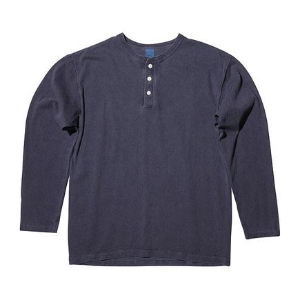 Good On グッドオン ロングスリーブヘンリーTシャツ
