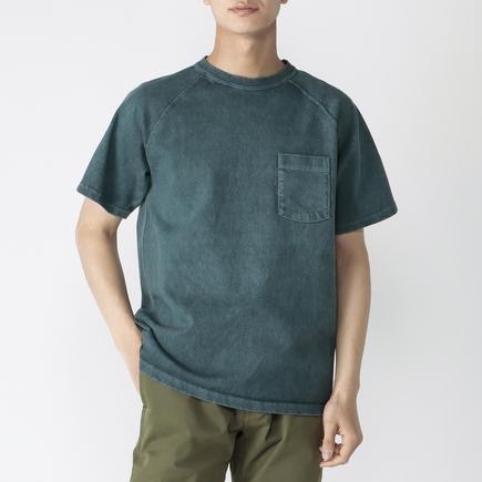 Good On ショートスリーブヘビーラグランポケットTシャツ