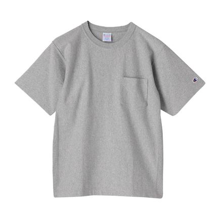 CHAMPION リバースウィーブショートスリーブポケットTシャツ
