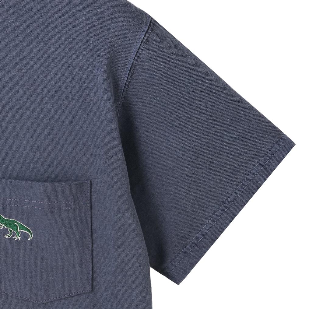  Good On GOOD ON Embroidery Pocket Tee Tyrannosaurus OSHMAN'S SMU画像4