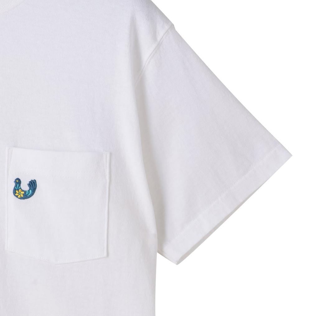  Good On GOOD ON Embroidery Pocket Tee King Fisher -OSHMAN'S SMU-画像4
