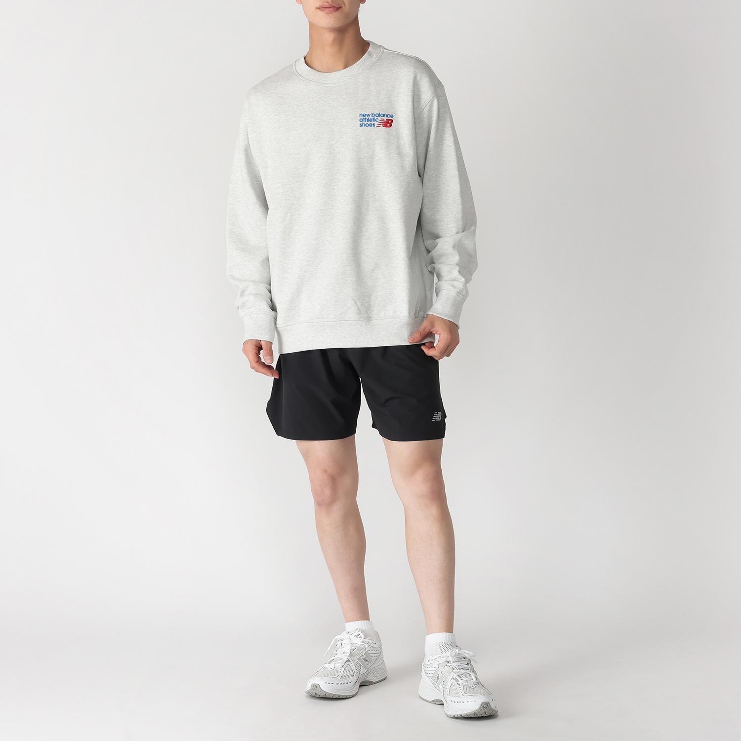 【パーマフロスト】NEW BALANCE プレミアムロゴスウェットクルー New Balance（ニューバランス） トレーナー スウェット Athletics
