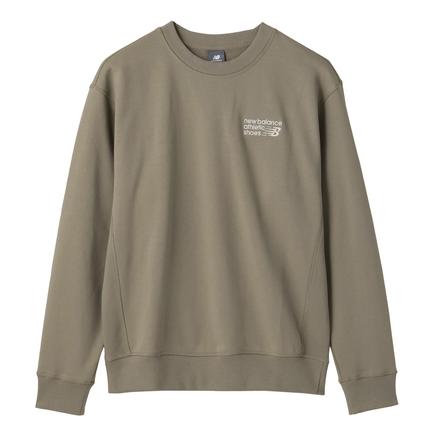 New Balance メンズプレミアムロゴスウェットクルー