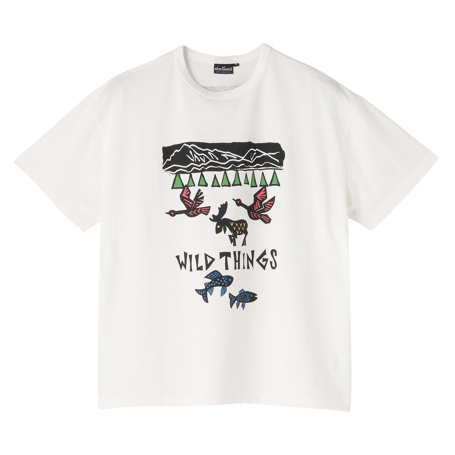 WILD THINGS WILDTHINGS Wood Cut Tee｜OSHMAN'S ONLINE 公式通販