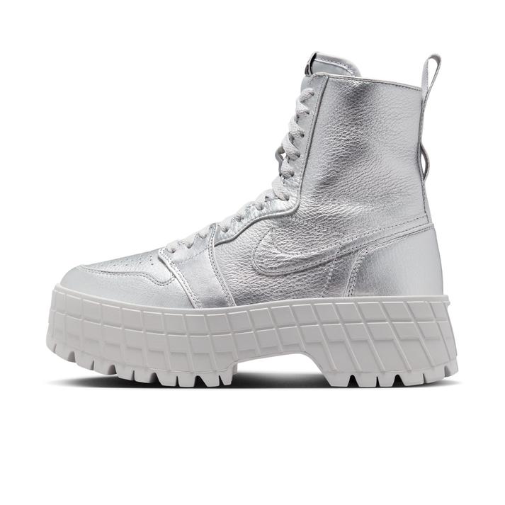 JORDAN BRAND �G�A �W���[�_�� 1 �u���b�N���� 002M SILV/NTRLG