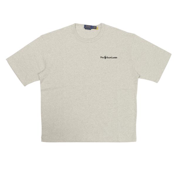 POLO RALPH LAUREN リラックスフィット ロゴプリント T グレー S