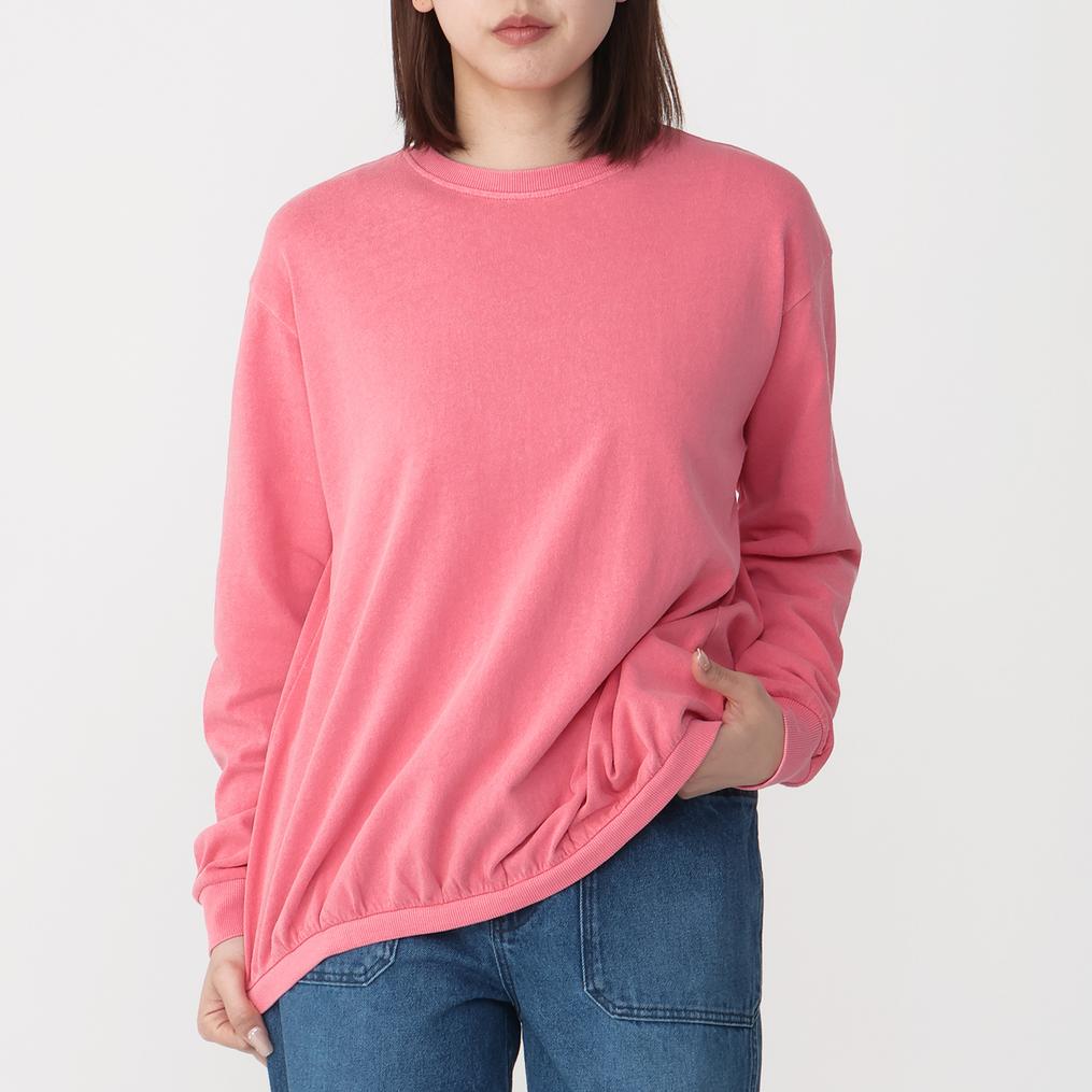 モデル：161cm / 着用サイズ：M STAR&STRIPE STAR&STRIPE W's Basic Rib Long Sleeve画像1