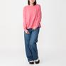 モデル：161cm / 着用サイズ：M STAR&STRIPE STAR&STRIPE W's Basic Rib Long Sleeve画像2