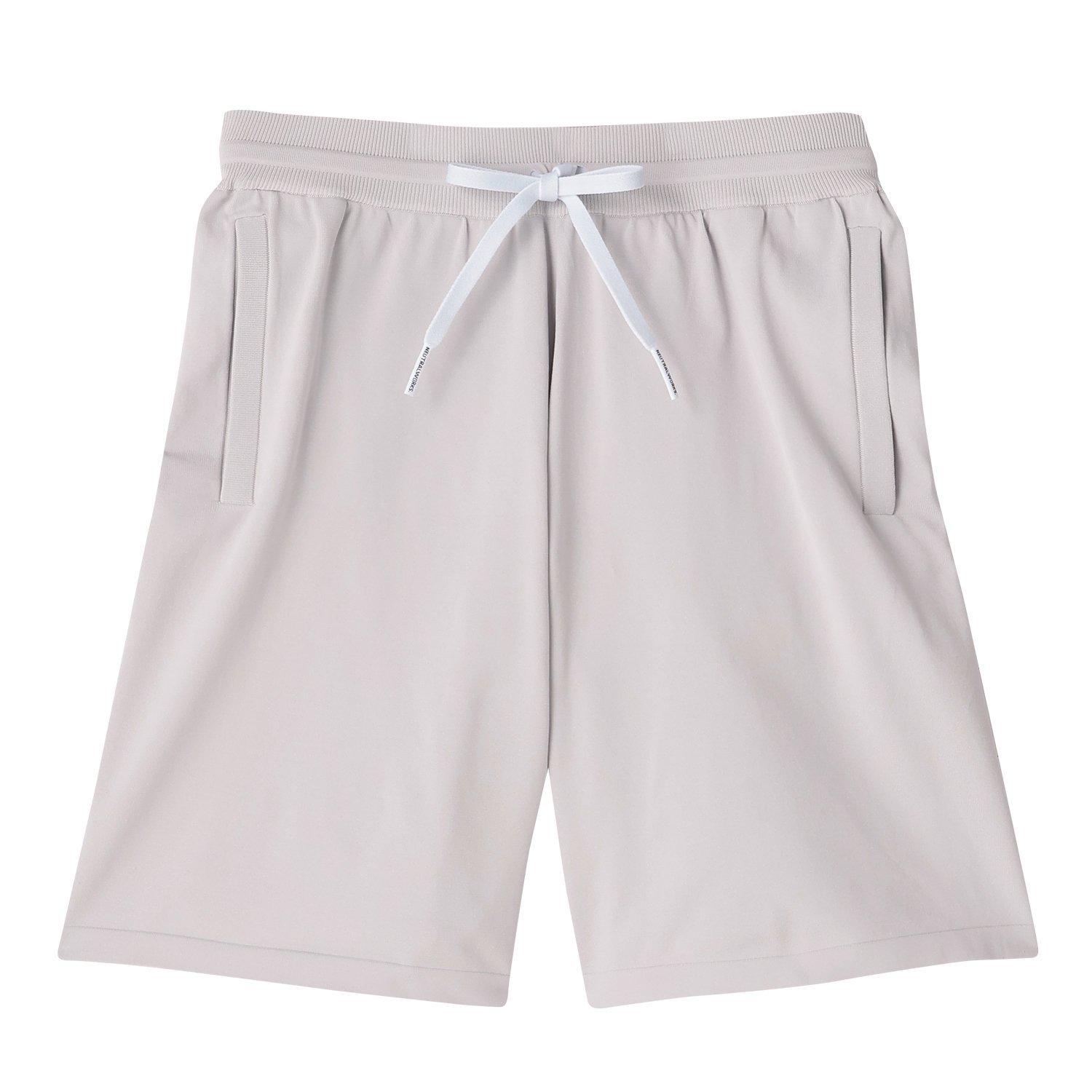 BALMAIN グレー×ホワイト ショートパンツ BALMAIN グレー×ホワイト ショートパンツ ラグジュアリーメンズパンツ