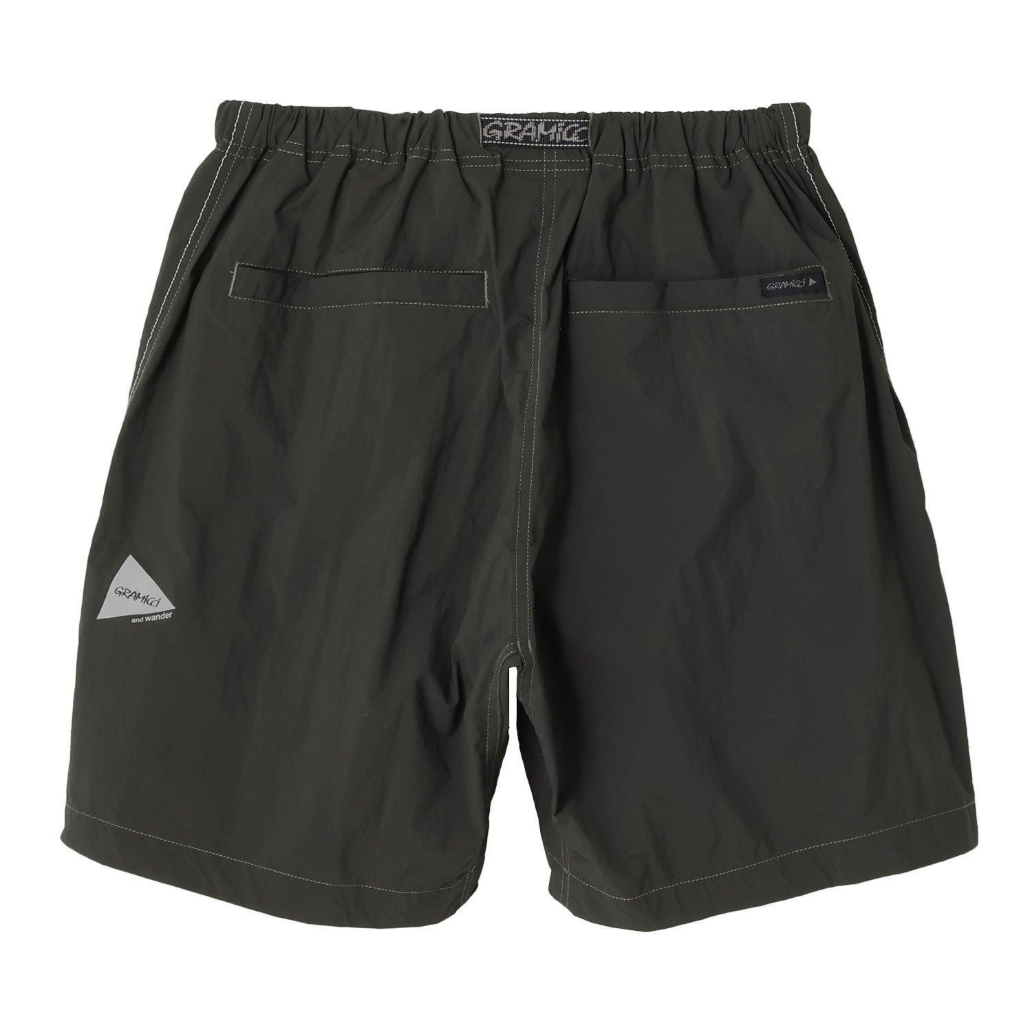 and wander 【オンライン限定価格】 Gramicci Brushed Nylon Short