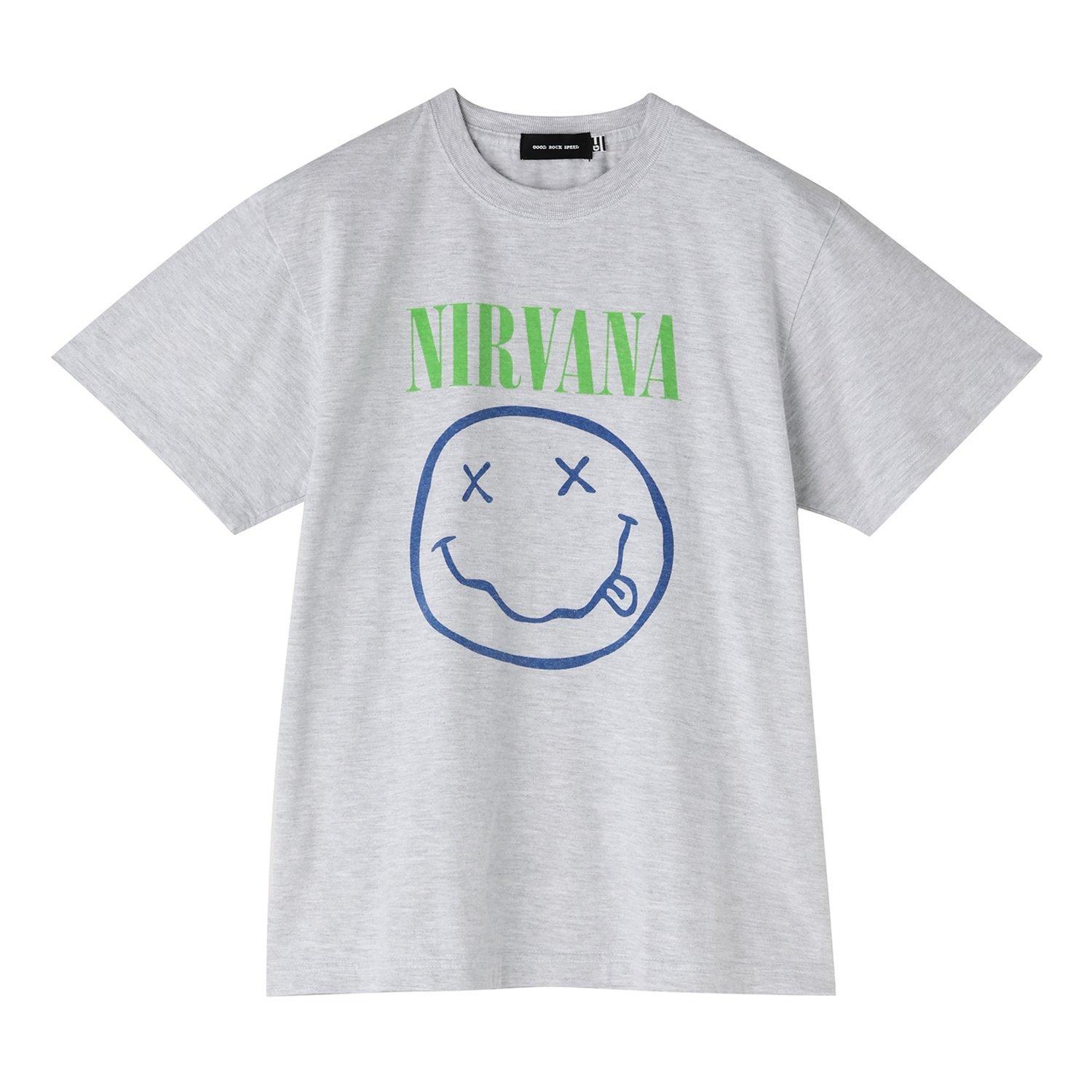 GOOD ROCK SPEED GOOD ROCK SPEED Nirvana Smile T-Shirt｜OSHMAN'S