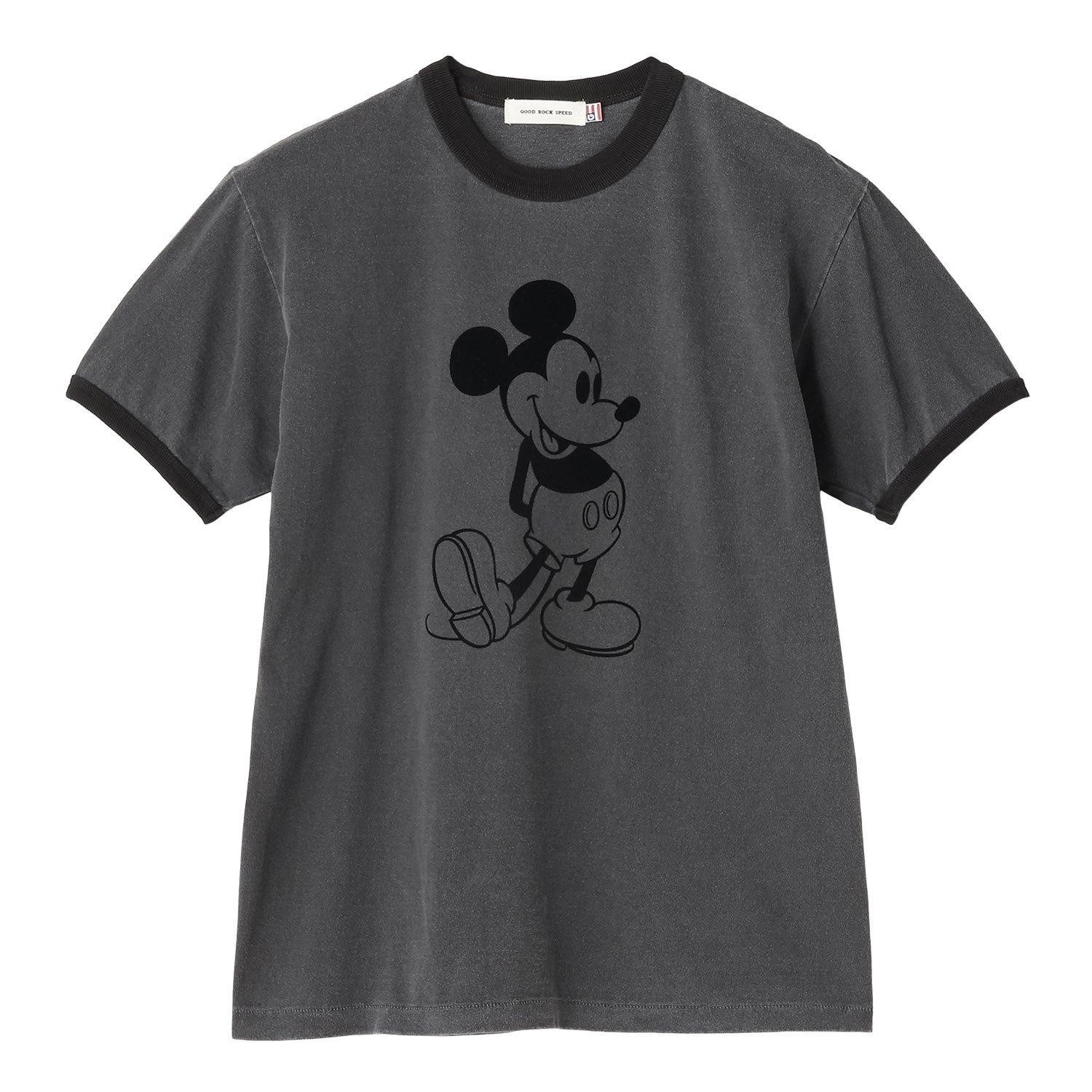 GOOD ROCK SPEED GOOD ROCK SPEED Mickey Mouse Desing Ringer T-Shirt
