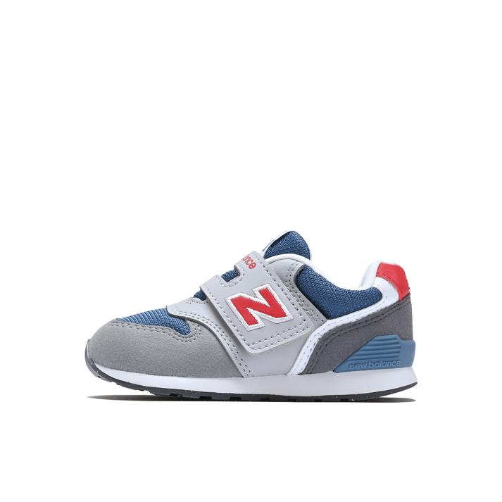 yz xr[ yNEW BALANCEz j[oX 12-165(H) IZ996TG3(W) IZ996 IZ996TG3 GRAY/RED(TG3) 12.5cm
