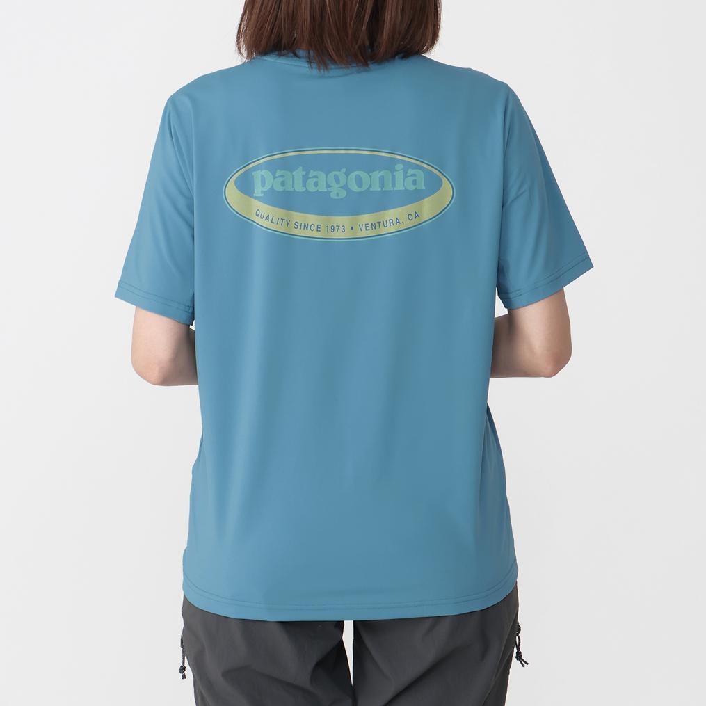 モデル：161cm / 着用サイズ：XXL patagonia PATAGONIA K's Capilene Silkweight Tee画像3