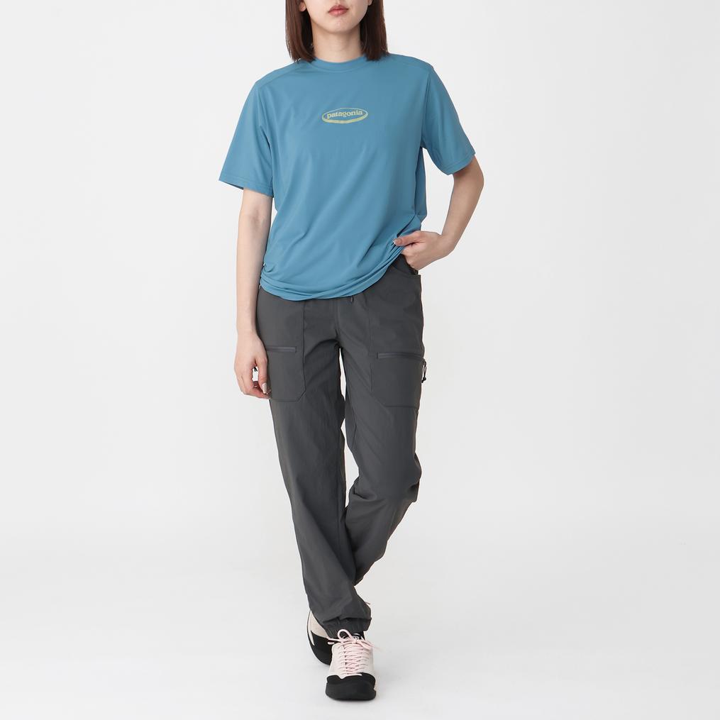 モデル：161cm / 着用サイズ：XXL patagonia PATAGONIA K's Capilene Silkweight Tee画像2