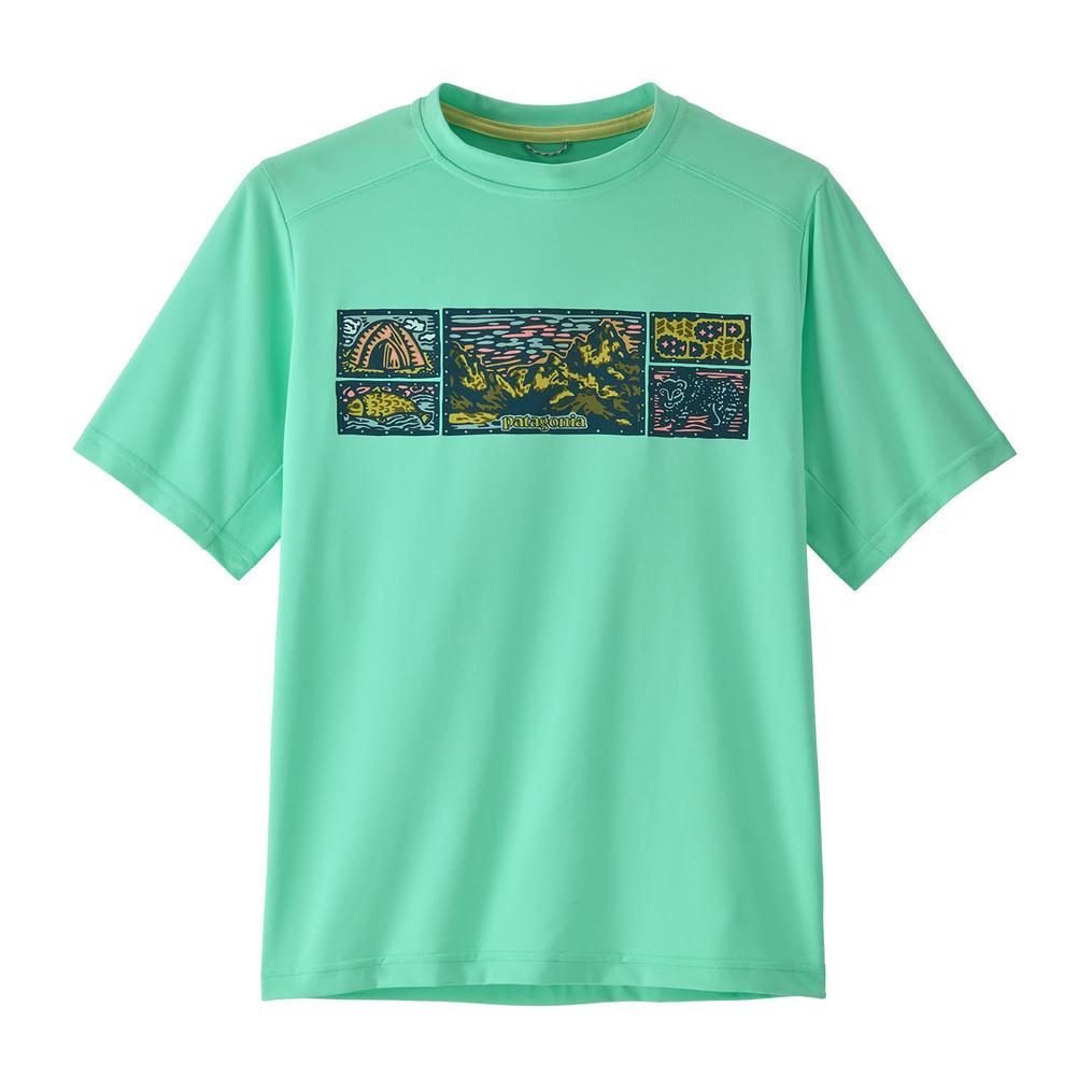  patagonia PATAGONIA K's Capilene Silkweight Tee画像1