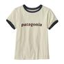  patagonia PATAGONIA W's '73 Text Logo Organic Ringer Tee画像2