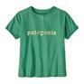  patagonia PATAGONIA W's '73 Text Logo Organic Ringer Tee画像2