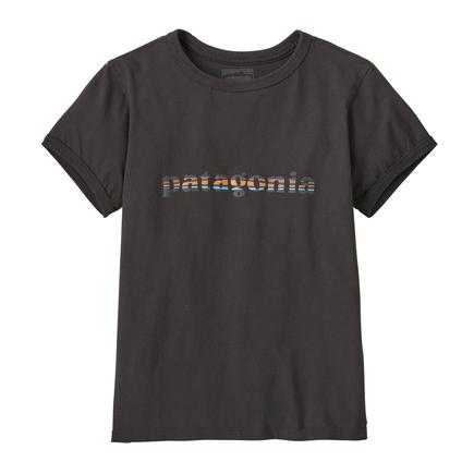 patagonia ウィメンズ'73 テキストロゴオーガニックリンガーティー