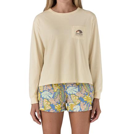 patagonia ウィメンズLSアプライドイマジネーションイージーカットOPT