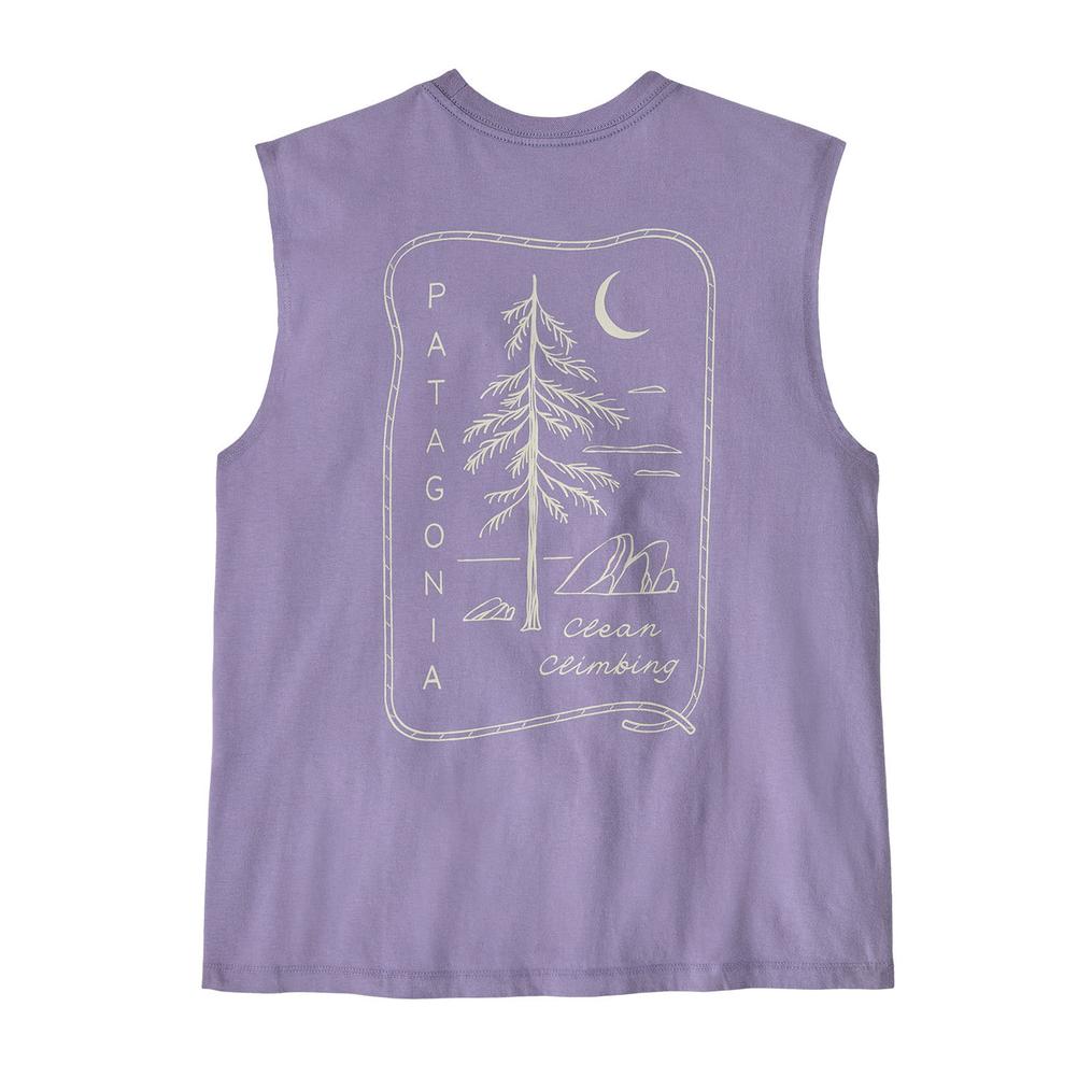  patagonia PATAGONIA W's Clean Climb Roots Boxy Organic Tank画像1
