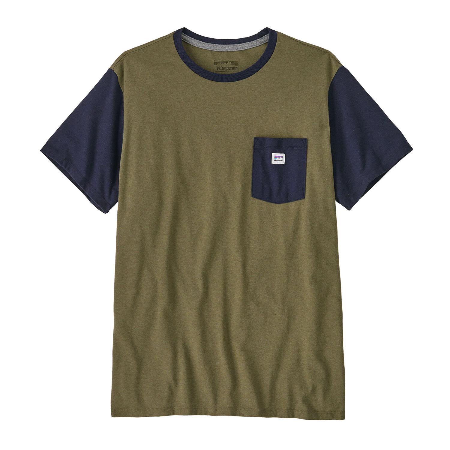 patagonia PATAGONIA M's Shop Sticker Pocket Responsibili-Tee