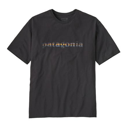 patagonia メンズ'73 テキストロゴオーガニックTシャツ