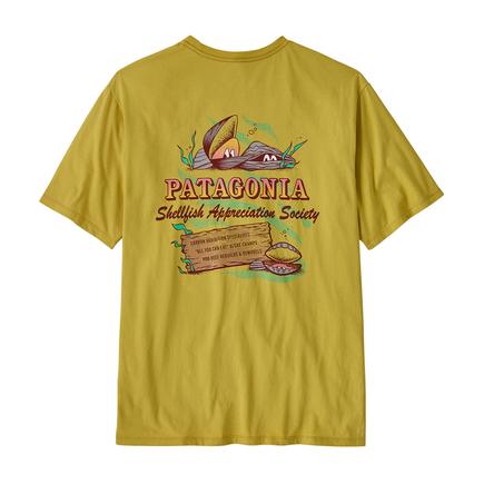 patagonia メンズアクアティックアクションオーガニックTシャツ
