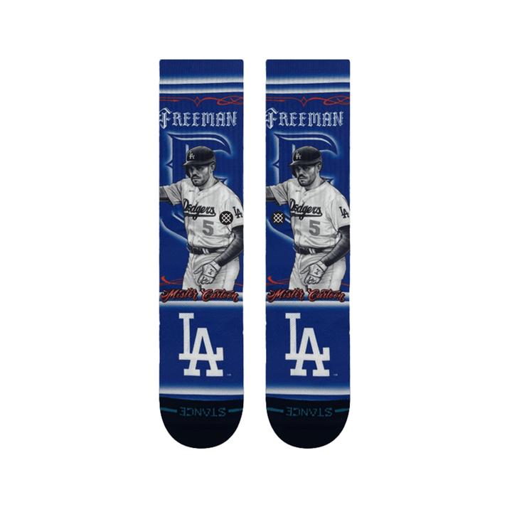�ySTANCE SOCKS�z �X�^���X �\�b�N�X FREEMAN CARTOON CREW �\�b�N�X A556B24FRE#BLU BLUE L
