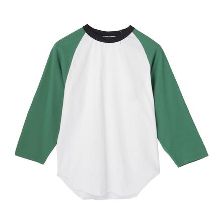 WALLA WALLA SPORT ウィメンズ 3/4 ベースボールTシャツ 3トーン