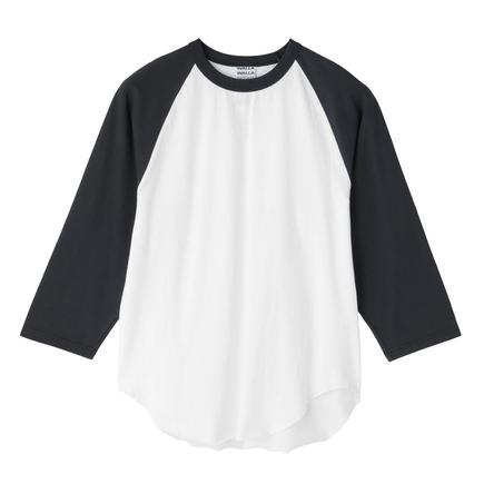 WALLA WALLA SPORT 3/4 ベースボールティー2トーン