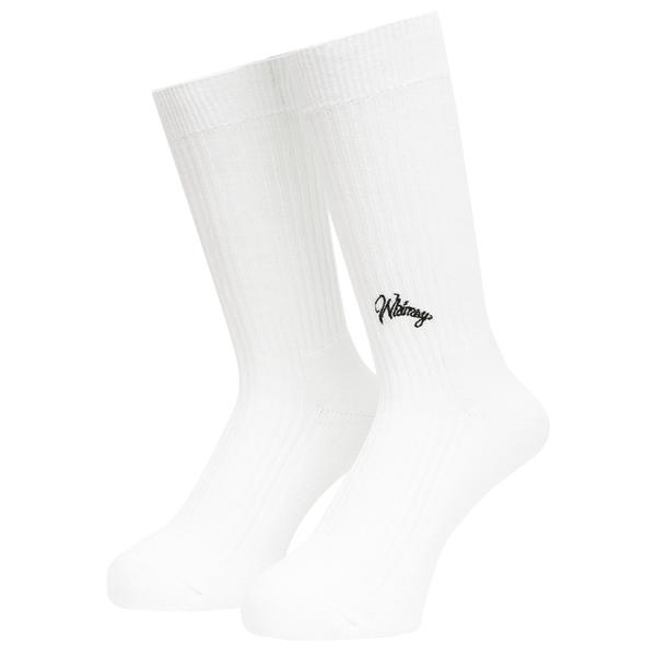 WHIMSY エムジェイ ソックス ホワイト F