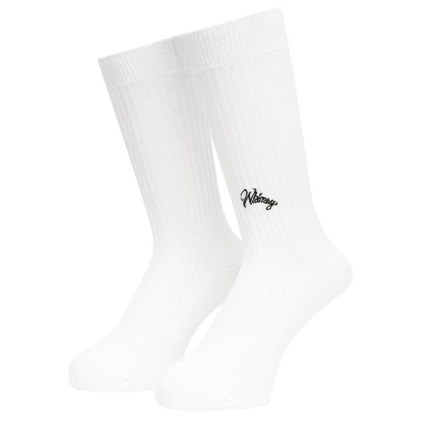 WHIMSY エムジェイ ソックス ホワイト F