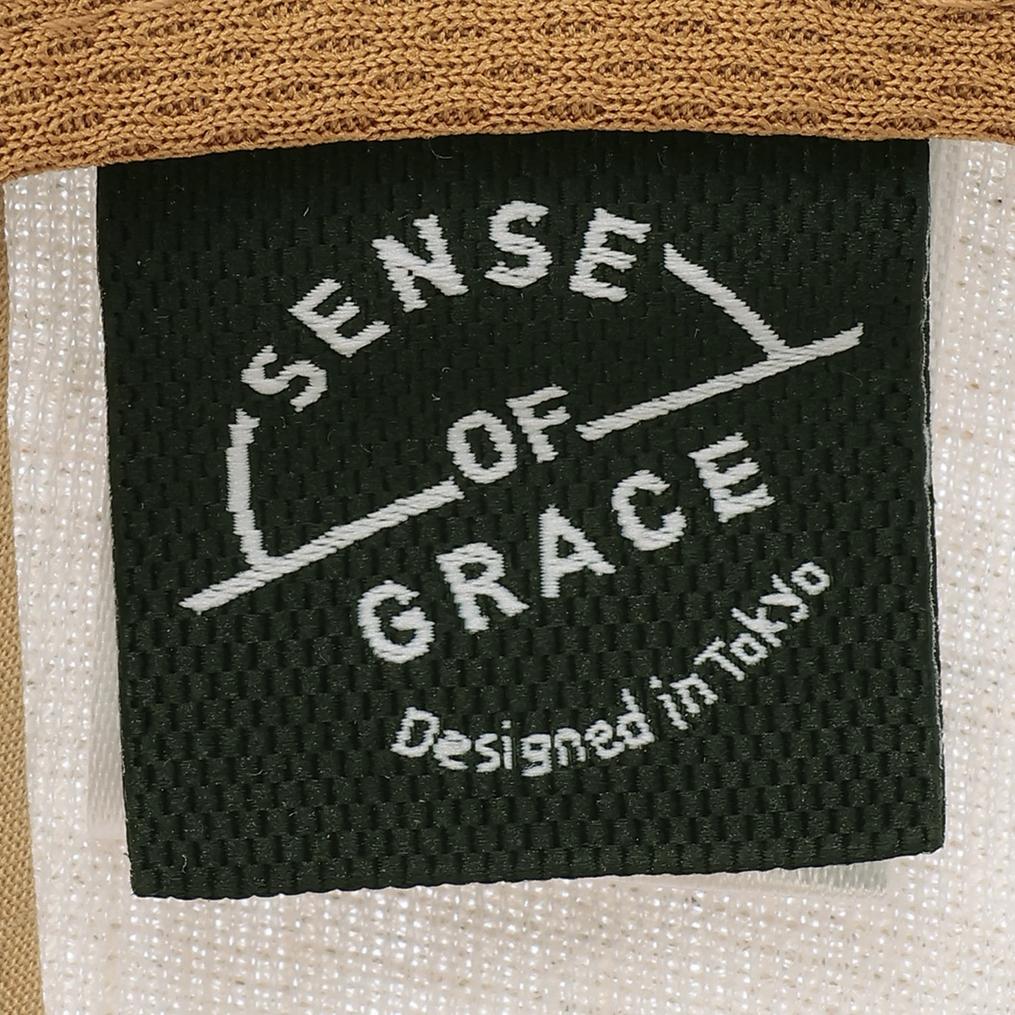  GRACE SENSE OF GRACE Long Visor Linen Cap画像2