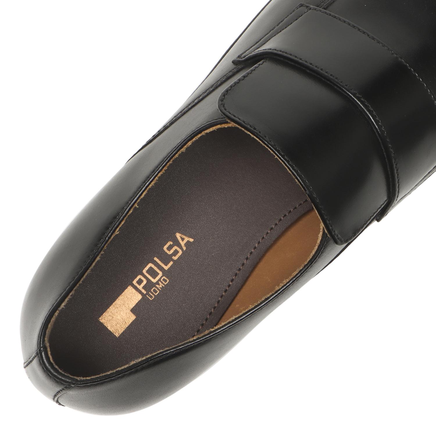 POLSA】 ポルサ JEREMY SLIP ON ジェレミースリップオン P1106 NERO