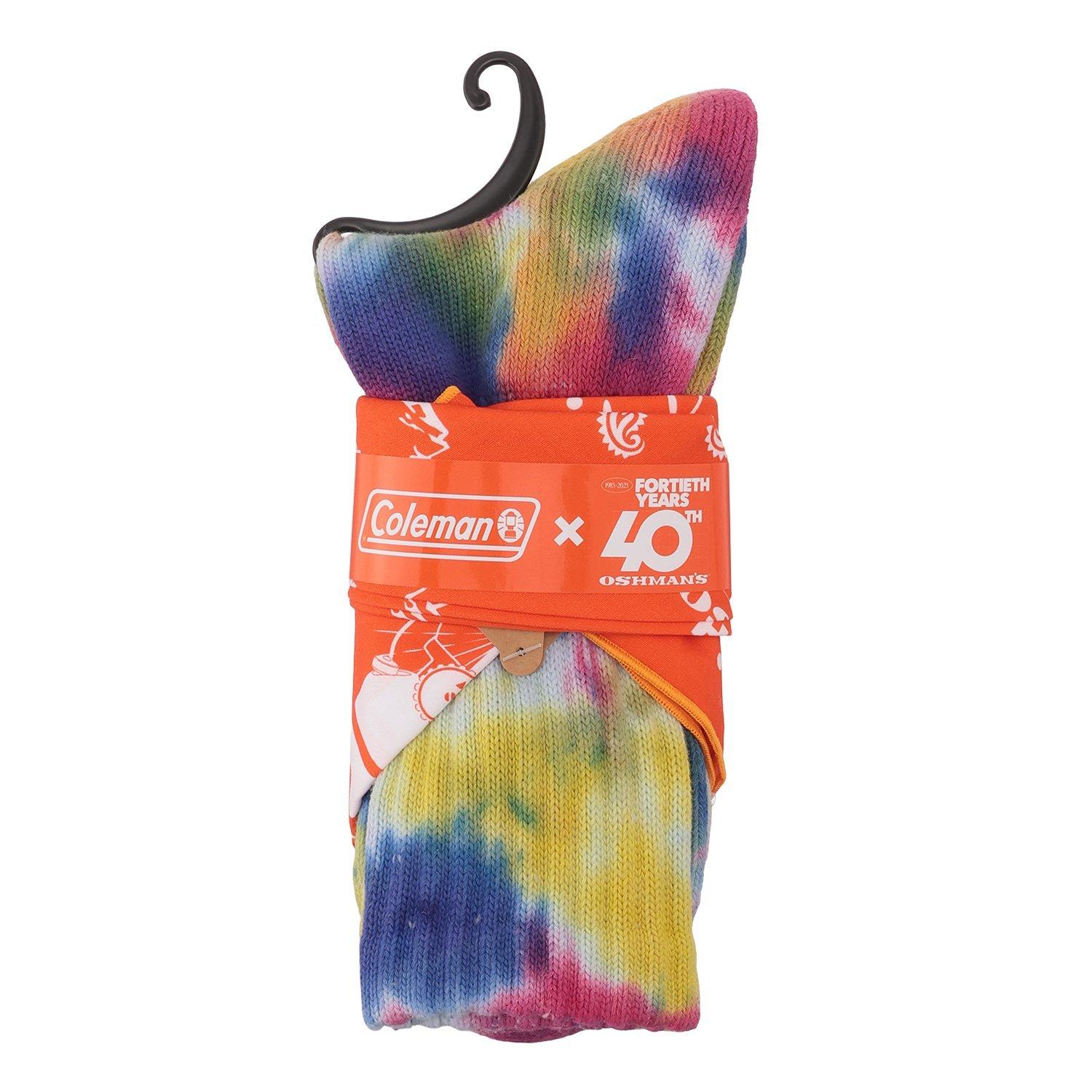 COLEMAN SHOES 【オンライン限定価格】 Insect Shield Tie Dye Socks