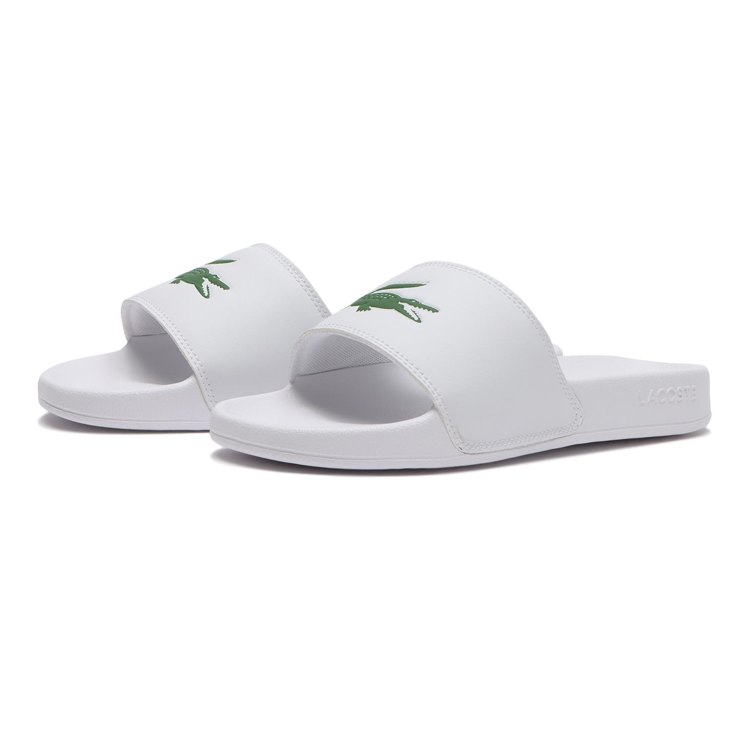 【LACOSTE】SERVE SLIDE 0.0 1251 CFA GRN/WHT 国内発送 SERVE SLIDE 0.0 1251 CFA 【LACOSTE】 ラコステ SERVE SLIDE