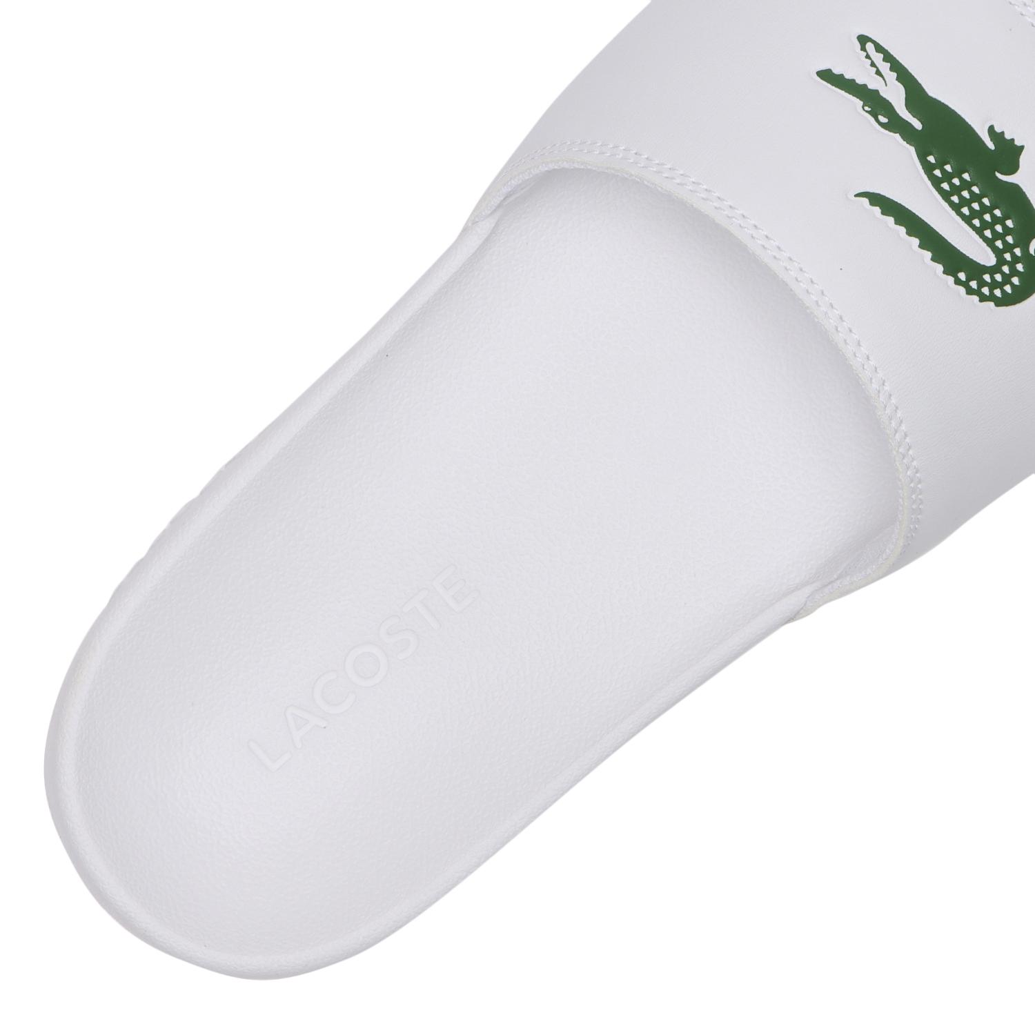 【LACOSTE】SERVE SLIDE 0.0 125 1 CMA WHT/GRN 国内発送 SERVE SLIDE 0.0 125 1 CMA 【LACOSTE】 ラコステ SERVE SLIDE