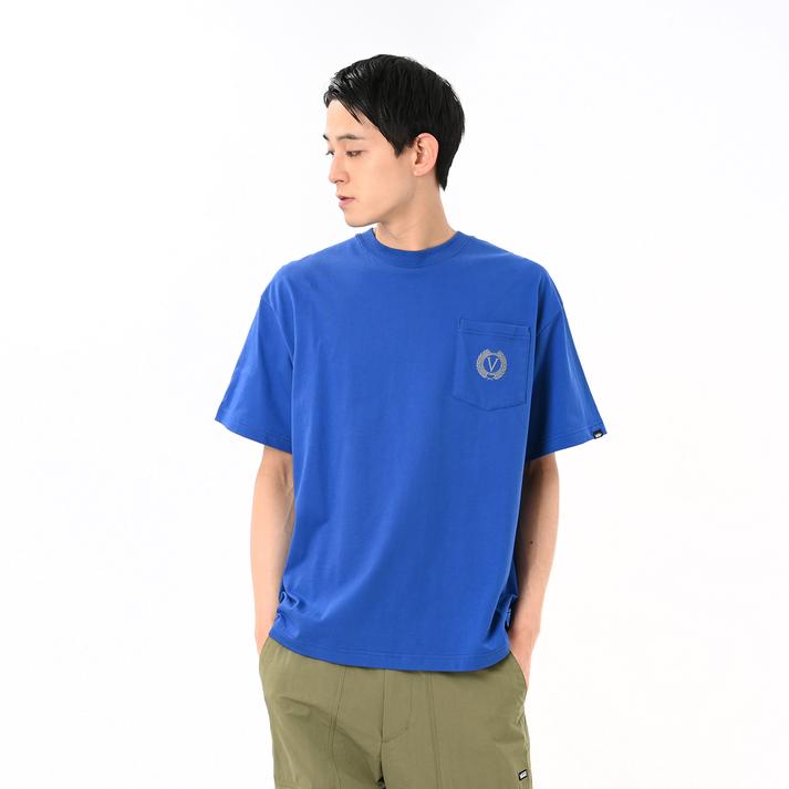 VANS�A�p���� �V���[�g�X���[�u BLUE